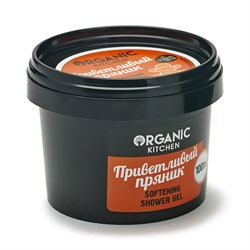 Organic kitchen Смягчающий гель для душа Приветливый пряник 100 мл - фото 10056