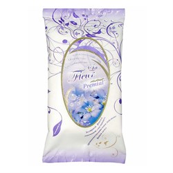 Premial La Fleur Влажные салфетки очищающие с ароматом фиалки 15 шт - фото 10554