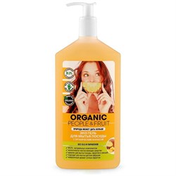 Organic People & Fruit Эко Гель для мытья посуды с органическим ананасом 500 мл - фото 12395