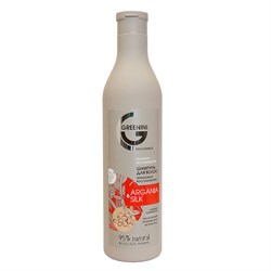 Greenini Шампунь для волос Argania & Silk Интенсивное восстановление 500 мл - фото 15395