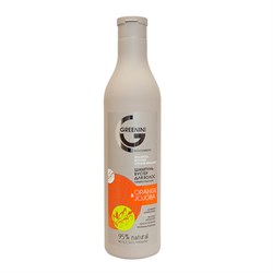 Greenini Шампунь-бустер для волос Orange & Jojoba Объем и баланс 500 мл - фото 15396