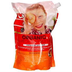 Organic People &amp; Fruit Эко Кондиционер-ополаскиватель для белья с органическим персиком 2 л дой-пак - фото 15786