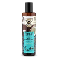Planeta Organica Бальзам для волос натуральный Organic coconut 280 мл - фото 15901
