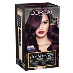 L’Oreal Краска для волос Preference 4.26 Благородный сливовый - фото 16198