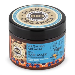 Маска для волос густая Organic Argana Planeta Organica 300 мл - фото 16358