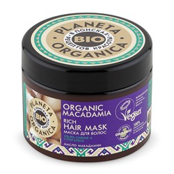 Маска для волос густая Organic Macadamia Planeta Organica 300 мл - фото 16366