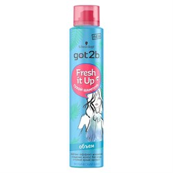 Got2b  Парфюмированный сухой шампунь Fresh it Up Тропический бриз 200 мл - фото 16820