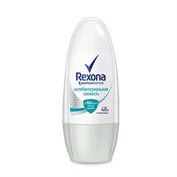 Антиперспирант Антибактериальная свежесть Rexona ролик женский 50мл - фото 16832