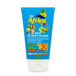 Флоресан Крем солнцезащитный для чувствительной детской кожи Africa Kids SPF 30 150 мл - фото 17165