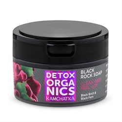Черное очищающее мыло для тела Detox Organics Kamchatka Natura Siberica 200 мл - фото 17480