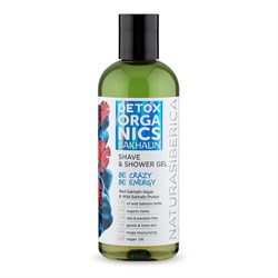 Гель для душа Энергетический Detox Organics Sakhalin Natura Siberica 270 мл - фото 17481