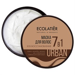 Маска для волос SOS Восстановление 7 в 1  Ecolatier Urban 380 мл - фото 18295