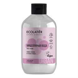 Мицеллярная вода для снятия макияжа Чай матча и бамбук Ecolatier Urban 400 мл - фото 18298