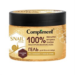 Гель для тела и лица Увлажнение и обновление Snail Vital Compliment 400 мл - фото 18380
