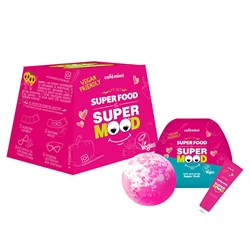 Подарочный набор SUPER  FRUIT  Cafe mimi (гель для душа 100 мл, мочалка, крем для рук 30 мл) - фото 19319