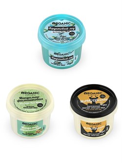 Organic Shop Kitchen Набор для лица Увлажнение, лифтинг и свежесть (маска 100мл + крем 100мл + маска 100мл) - фото 19335