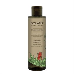 Шампунь для волос Интенсивное укрепление и Рост Ecolatier Green 250 мл - фото 19409