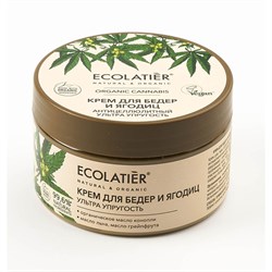 Крем для бедер и ягодиц антицеллюлитный Ультра упругость Ecolatier Green 250 мл - фото 19435