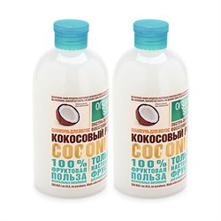 Organic Shop Фрукты Шампунь для волос Кокосовый рай 500 мл, 2 шт - фото 19621