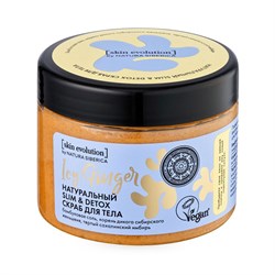 Скраб для тела Icy Ginger  Slim и Detox Skin Evolution Natura Siberica 400 г - фото 20093