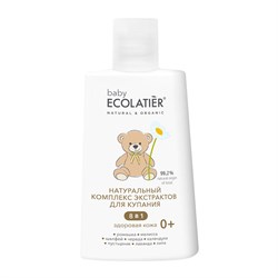 Натуральный комплексный экстракт 8 в 1 Здоровая кожа для купания 0+ Ecolatier baby 250 мл - фото 20113