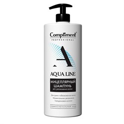 Шампунь мицелярный для увлажнения волос Professional Aqua Line Compliment 1000 мл - фото 20472
