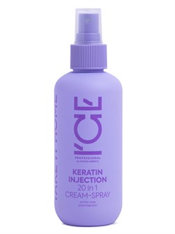 Кератиновый спрей для повреждённых волос 20 в 1 ICE by Natura Siberica take it home 200 мл - фото 20782