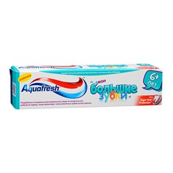 Aquafresh Зубная паста Мои большие зубки (6+ лет) 50 мл - фото 7337