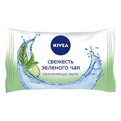 Nivea Мыло увлажняющее Свежесть зеленого чая 90 г - фото 7649