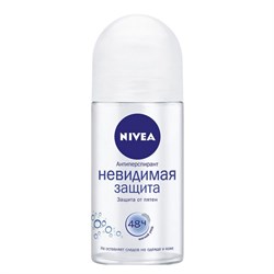 Nivea Дезодорант-антиперспирант шариковый Невидимая защита 50 мл - фото 7664