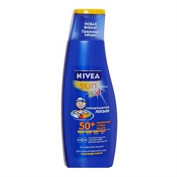 Nivea Sun Солнцезащитный лосьон SPF 50+ для детей 200 мл - фото 7698