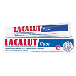 Lacalut Зубная паста Fluor 75 мл - фото 7737