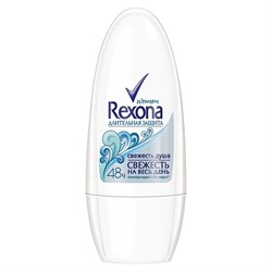 Rexona Антиперспирант Свежесть душа ролик женский 50 мл - фото 8145