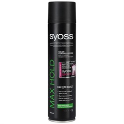 Syoss Max Hold Лак для волос максимально сильная фиксация 400 мл - фото 8399