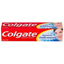 Colgate Зубная паста Бережное Отбеливание 100 мл - фото 8459