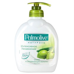 Palmolive Жидкое мыло Натурэль Интенсивное увлажнение Олива и Увлажняющее молочко 300 мл - фото 8511