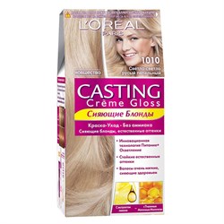 L’Oreal Краска для волос Casting Creme Gloss 1010 Светло-светло русый пепельный - фото 8753