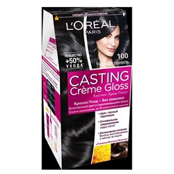 L’Oreal Краска для волос Casting Creme Gloss 100 Черная ваниль - фото 8858