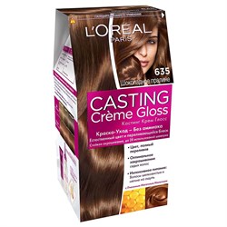 L’Oreal Краска для волос Casting Creme Gloss 635 Шоколадное пралине - фото 8860