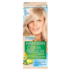 Garnier Краска для волос Color Naturals 111 Сильно осветляющий платиновый блонд - фото 8946