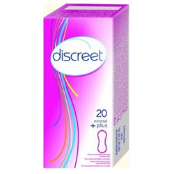 Discreet Гигиенические прокладки ежедневные Normal Plus 20 шт - фото 9079