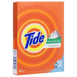 Tide Стиральный порошок Альпийская свежесть ручная стирка 400 г - фото 9160