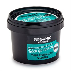 Organic kitchen Густой восстанавливающий шампунь Коса до пояса 100 мл - фото 9984