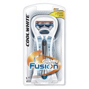 Gillette Fusion Cool White Бритва с 1 сменной кассетой Gillette Fusion Cool White Бритва с 1 сменной кассетой