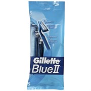 Gillette Blue II Бритвы одноразовые 5 шт Gillette Blue II Бритвы одноразовые 5 шт