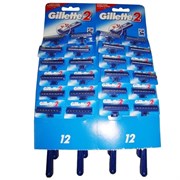 Gillette Gilette 2 Бритвы Одноразовые на карте 24 шт Gillette Gilette 2 Бритвы Одноразовые на карте 24 шт