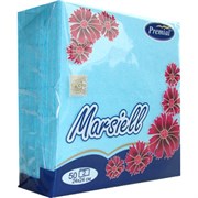 Premial Marsiel Салфетки декоративные 2-слойные цветные 50 шт Premial Marsiel Салфетки декоративные 2-слойные цветные 50 шт