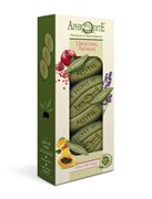 Aphrodite Набор мыла оливкового Бодрящие ароматы. 3 куска: с гранатом лавандой с манго и папайей 255 гр Aphrodite Набор мыла оливкового Бодрящие ароматы. 3 куска: с гранатом лавандой с манго и папайей 255 гр