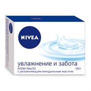 Nivea Крем-мыло Увлажнение и забота 100 г