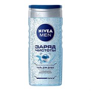 Nivea Гель для душа Заряд чистоты мужской 250 мл